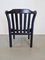 Brutalist Dining Chairs in Black Wood, Italy, 1970s, Set of 4, Image 18