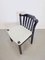 Brutalist Dining Chairs in Black Wood, Italy, 1970s, Set of 4, Image 10