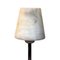 Chromed Metal and Alabaster Table Lamp, Spain, 1980s 2