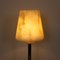 Tischlampe aus verchromtem Metall & Alabaster, Spanien, 1980er 7