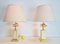 Regency Fruit Bowl Table Lamps in Brass and Crystal from Maison Le Dauphin, 1970s, Set of 2, Image 14