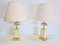 Regency Fruit Bowl Table Lamps in Brass and Crystal from Maison Le Dauphin, 1970s, Set of 2 11