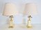 Regency Fruit Bowl Table Lamps in Brass and Crystal from Maison Le Dauphin, 1970s, Set of 2 13