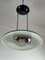 Vintage Chandelier in Enamelled and Glass Aluminum by Elio Martinelli for Martinelli Luce Italia, 1980s 10