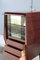 Geometric Bar Cabinet in Italian Walnut in the style of Ico Parisi, 1950s, Image 14