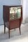 Geometric Bar Cabinet in Italian Walnut in the style of Ico Parisi, 1950s, Image 16