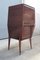 Geometric Bar Cabinet in Italian Walnut in the style of Ico Parisi, 1950s, Image 18