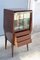 Geometric Bar Cabinet in Italian Walnut in the style of Ico Parisi, 1950s, Image 10
