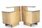 Bedside Tables in Walnut Veneer, Former Czechoslovakia, 1950s, Set of 2 7