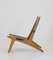 Hunting Chair 204 attributed to Uno & Östen Kristiansson for Luxus, Sweden, 1950s 3