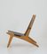 Hunting Chair 204 attributed to Uno & Östen Kristiansson for Luxus, Sweden, 1950s, Image 3