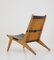 Hunting Chair 204 attribuée à Uno & Östen Kristiansson pour Luxus, Suède, 1950s 4