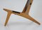 Hunting Chair 204 attributed to Uno & Östen Kristiansson for Luxus, Sweden, 1950s, Image 7