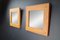 Mid-Century Modern Mirrors in Elm by Pierre Chapo, France, 1970s, Set of 2, Image 3