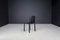 Sedie da pranzo in pelle nera di Carlo Bartoli per Matteo Grassi, Italia, anni '80, set di 2, Immagine 6