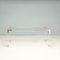 Acrylic and Brass Model Jacques Dining Table by Jonathan Adler, 2000s 3