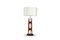 Stehlampe aus Teak & Messing, 1960er 1