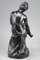 Patinated Bronze Sculpture by Malvina Brach, 1900s, Image 7