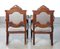 Louis XVI Style Armchairs in Walnut, 1920s, Set of 2, Image 9