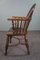 Antique English Low Back Windsor Armchair, 18th Century 4