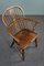 Antique English Low Back Windsor Armchair, 18th Century 6