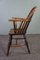 Antique English Low Back Windsor Armchair, 18th Century 5