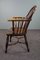 Antique English Low Back Windsor Armchair, 18th Century 4