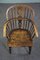 Antique English Low Back Windsor Armchair, 18th Century 5