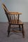Antique English Low Back Windsor Armchair, 18th Century, Image 3
