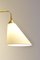 Lampada da parete Mid-Century a due braccia in ottone, Immagine 5