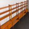 Large Vintage Scandinavian 5 Bay Teak Free Standing Wall Unit, Norway, 1960s 10