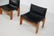 Monk Lounge Chairs by Afra and Tobia Scarpa for Molteni, Italy, 1970s, Set of 2 5