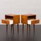 Tables de Chevet Mid-Century en Teck, Danemark, 1970s, Set de 2 5