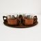 Teak Coffee and Tea Set from Schott & Gen, Mainz, Germany, 1970s, Set of 13 13