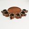 Teak Coffee and Tea Set from Schott & Gen, Mainz, Germany, 1970s, Set of 13, Image 3