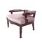 Chaise Basse Biedermeier Antique avec Peinture Hindeloopen 3