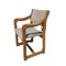 Brutalist Pine Chairs, Set of 4 5