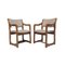 Brutalist Pine Chairs, Set of 4 3
