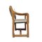 Chaises Brutalistes en Pin, Set de 4 8