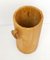 Wooden Umbrella Stand with Large Rings Handles, 1980s, Image 7