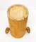 Wooden Umbrella Stand with Large Rings Handles, 1980s 3