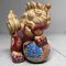 Japanische Shishi Lion Kutani Ware Shinki Periode, 1950er 6