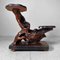 Japanese Burl Wood Plant Stand, 1920s, Image 4