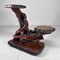 Japanese Burl Wood Plant Stand, 1920s, Image 13