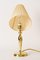 Art Deco Table Lamp with Fabic Shade, Vienna, 1920s, Image 3