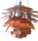 PH Artichoke Kotte Lamp in Copper by Poul Henningsen for Louis Poulsen, 1950s 6