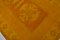 Vintage Handmade Yellow Rug, 1960s, Image 4