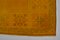 Vintage Handmade Yellow Rug, 1960s, Image 9
