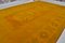 Vintage Handmade Yellow Rug, 1960s, Image 8