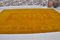 Handgefertigter gelber Vintage Teppich, 1960er 2